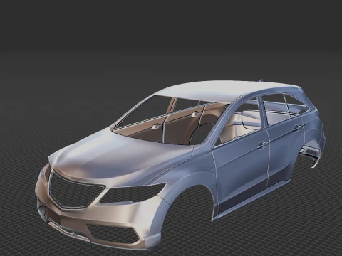 2013 Acura RDX Body STL voor 3D-printen 3D printmodel