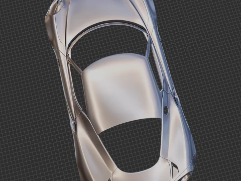 Alfa Romeo 4C Launch Body STL for 3D Print 3D Print Model