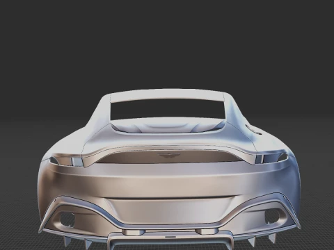 2019 Aston Martin Vantage Body STL for 3D Print 3D Print Model