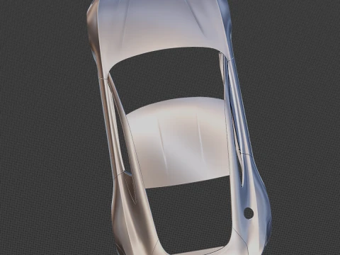 2019 Aston Martin Vantage Body STL for 3D Print 3D Print Model