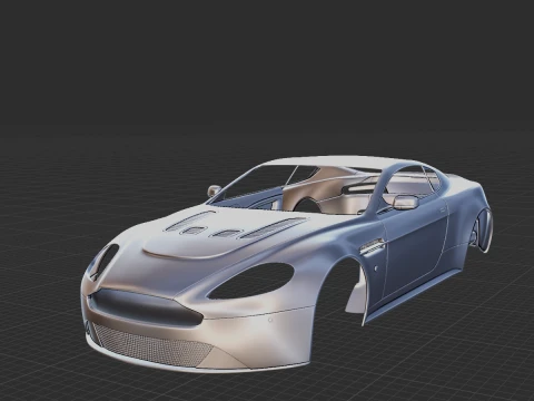 Aston Body STL voor 3D-printen 3D printmodel