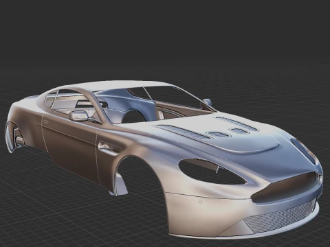Aston Body STL for 3D Print 3D Print Model