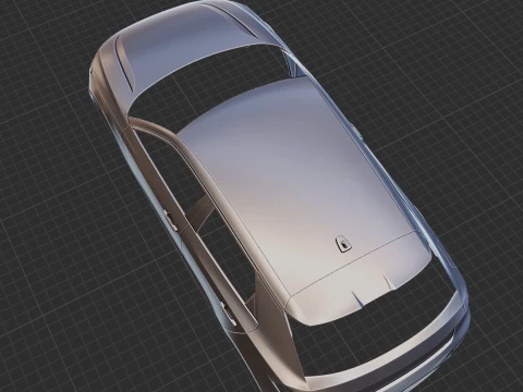 2020 Audi A1 Citycarver Body STL for 3D Print 3D Print Model