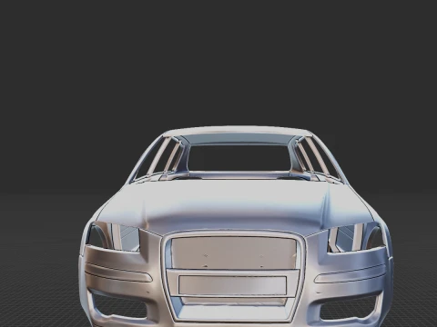 Audi A3 Body STL for 3D Print 3D Print Model