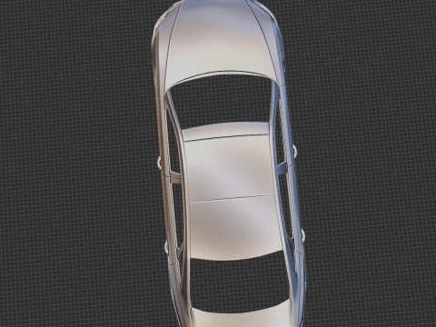 2022 Audi A8 L Body STL for 3D Print 3D Print Model