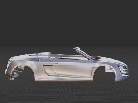 Audi R8 Body STL for 3D Print 3D Print Model