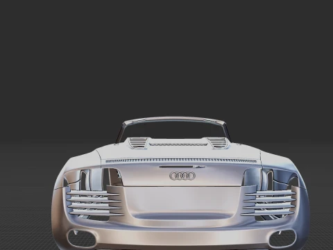 Audi R8 Body STL for 3D Print 3D Print Model