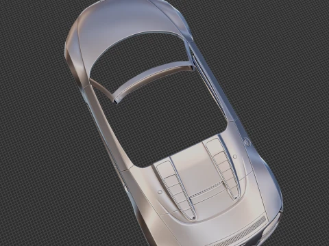 Audi R8 Body STL for 3D Print 3D Print Model