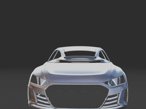 Audi RS E Tron GT Body STL for 3D Print 3D Print Model