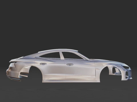 Audi RS E Tron GT Body STL for 3D Print 3D Print Model