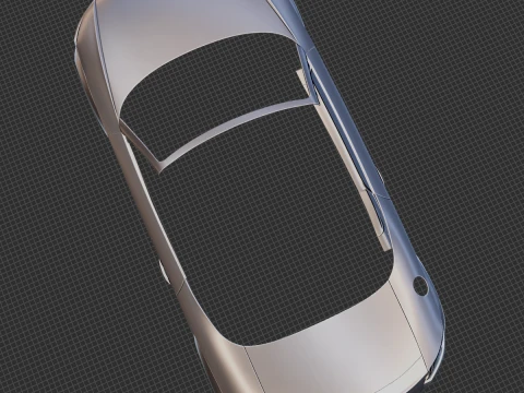 2019 Audi TT Roadster S Line Body STL for 3D Print 3D Print Model
