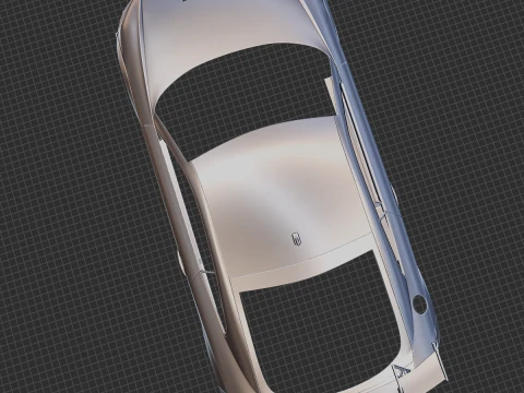Audi TT RS Body STL for 3D Print 3D Print Model