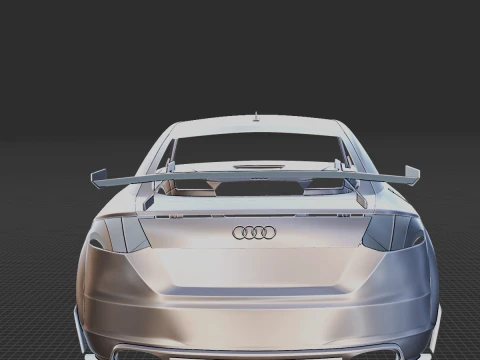 Audi TT RS Body STL for 3D Print 3D Print Model