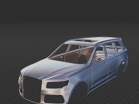 2020 Aurus Komendant Body STL for 3D Print 3D Print Model
