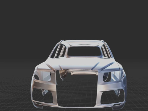 2020 Aurus Komendant Body STL for 3D Print 3D Print Model