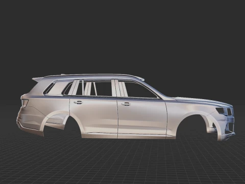 2020 Aurus Komendant Body STL for 3D Print 3D Print Model