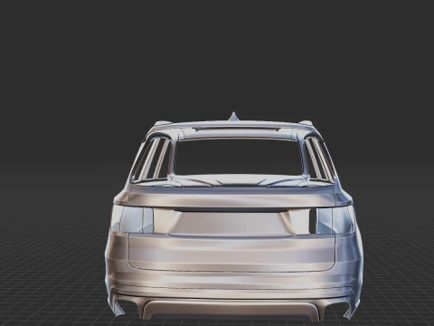 2020 Aurus Komendant Body STL for 3D Print 3D Print Model
