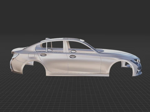 2019 3 Series Body STL for 3D Print 3D Print Model