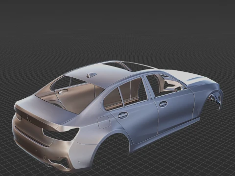 2019 3 Series Body STL for 3D Print 3D Print Model