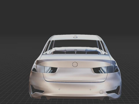 2019 3 Series Body STL for 3D Print 3D Print Model