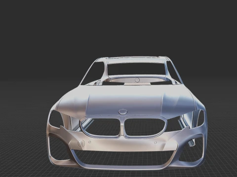 2020 3 Series M340i Body STL for 3D Print 3D Print Model