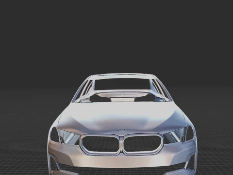 2021 5 Series G30 Body STL for 3D Print 3D Print Model