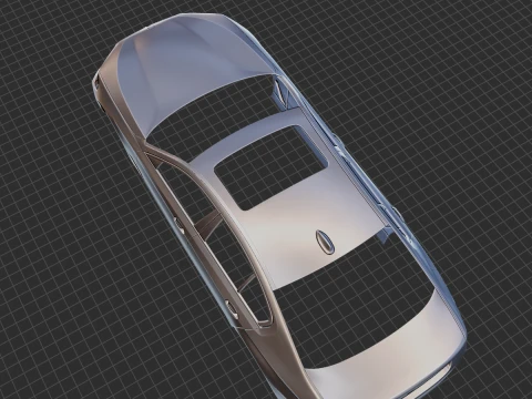 2021 5 Series G30 Body STL for 3D Print 3D Print Model