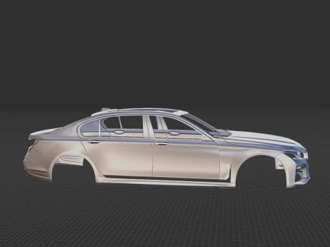 2020 7 Series M Long Body STL for 3D Print 3D Print Model