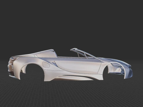 2019 i8 Roadster Body STL for 3D Print 3D Print Model