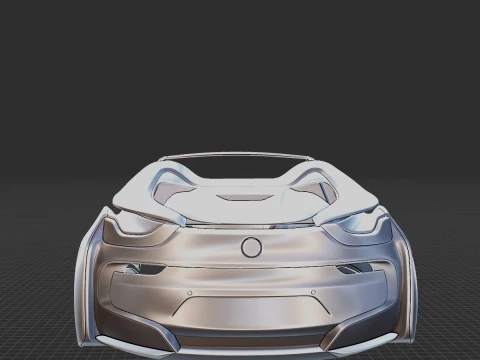 2019 i8 Roadster Body STL for 3D Print 3D Print Model