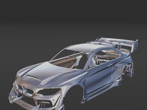M2 Body STL for 3D Print 3D Print Model
