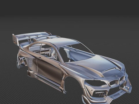 M2 Body STL for 3D Print 3D Print Model