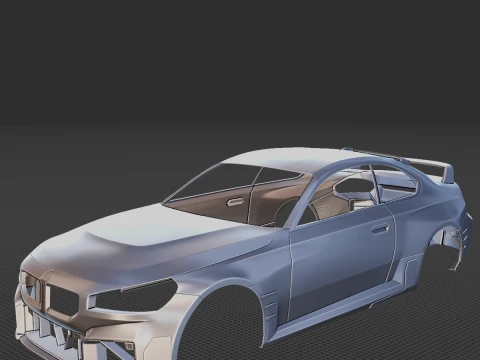 M2 M Body STL for 3D Print 3D Print Model