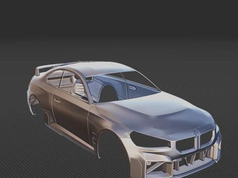 M2 M Body STL for 3D Print 3D Print Model