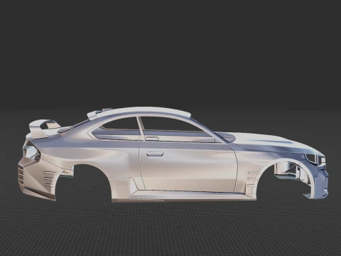 M2 M Body STL for 3D Print 3D Print Model