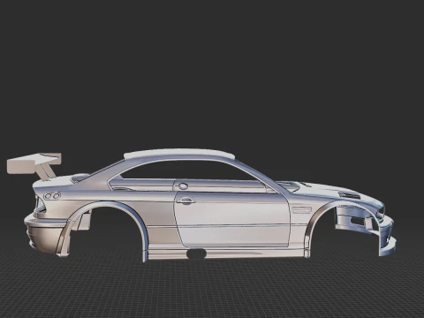 M3 GTR Body STL for 3D Print 3D Print Model