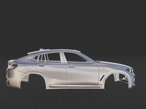 2019 X4 M40d Body STL for 3D Print 3D Print Model