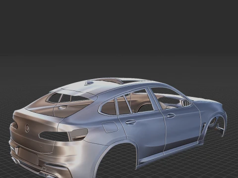 2019 X4 M40d Body STL for 3D Print 3D Print Model