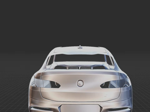 2019 X4 M40d Body STL for 3D Print 3D Print Model