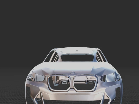 2022 X4 M40i Body STL for 3D Print 3D Print Model
