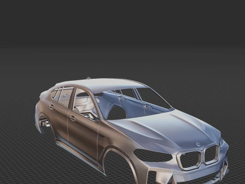 2022 X4 M40i Body STL for 3D Print 3D Print Model