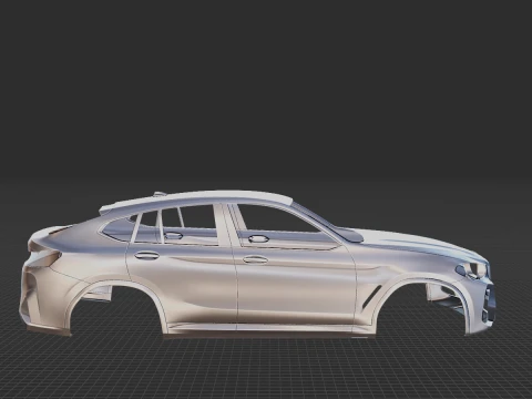 2022 X4 M40i Body STL for 3D Print 3D Print Model
