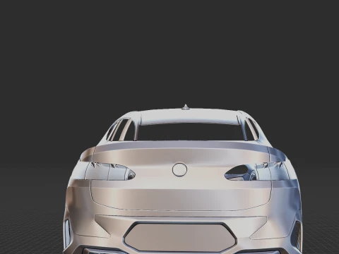 2022 X4 M40i Body STL for 3D Print 3D Print Model