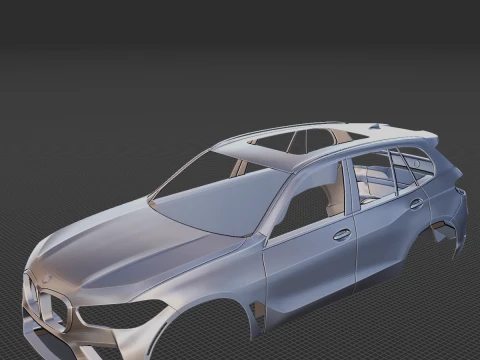 X5 M Body STL for 3D Print 3D Print Model