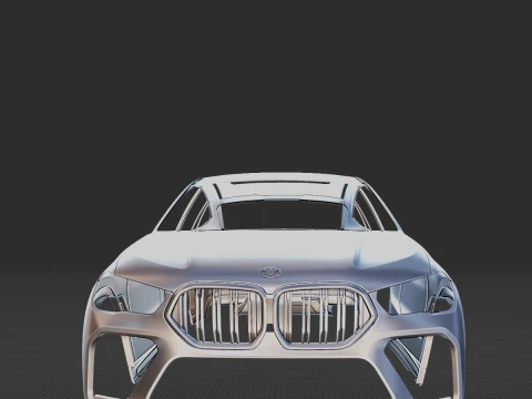 2020 X6M Competition Body STL for 3D Print 3D Print Model