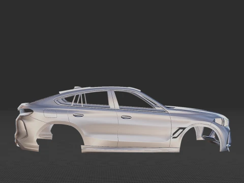 2020 X6M Competition Body STL for 3D Print 3D Print Model