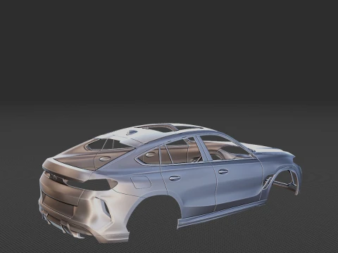 2020 X6M Competition Body STL for 3D Print 3D Print Model