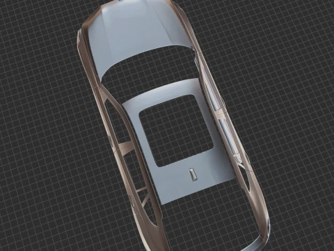 2023 X6M Competition Body STL for 3D Print 3D Print Model