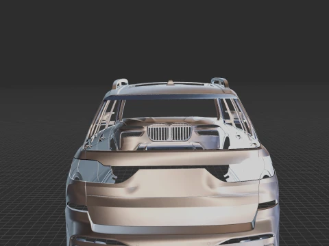 2023 X7 M60i Body STL for 3D Print 3D Print Model
