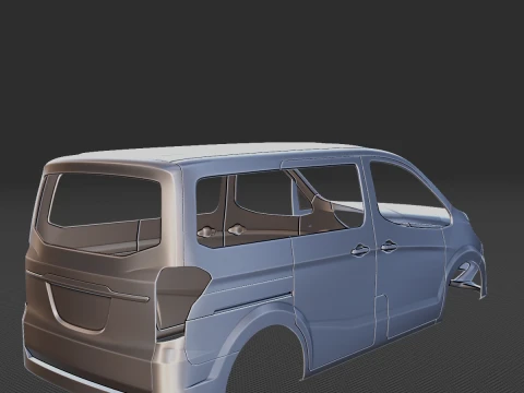 2024 BYD ETP 3 Body STL for 3D Print 3D Print Model